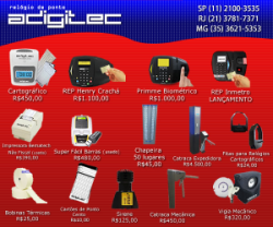 Adigitec/Relógio de Ponto Eletrônico Jequitinhonha-MG R$850,00